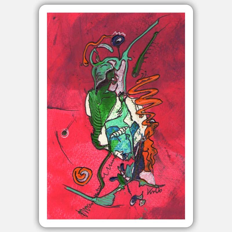 Sticker taille S (10 x 10 cm) - 