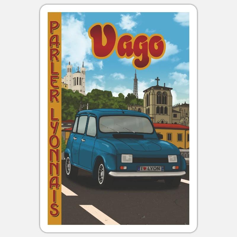 Sticker taille S (10 x 10 cm) - 