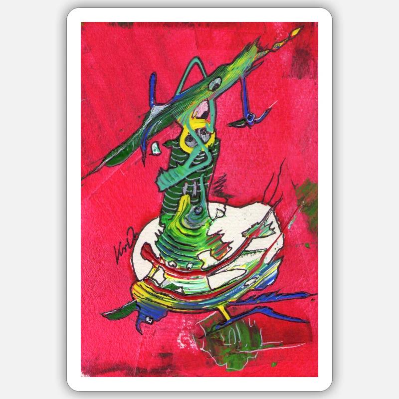Sticker taille S (10 x 10 cm) - 