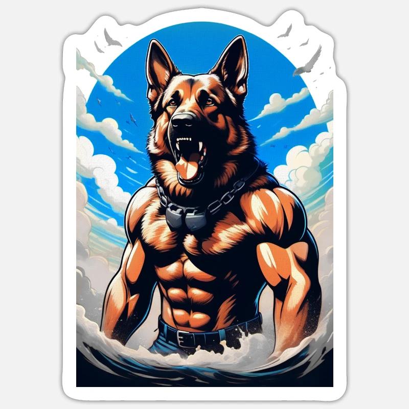 Sticker Größe S (10 x 10 cm) - 