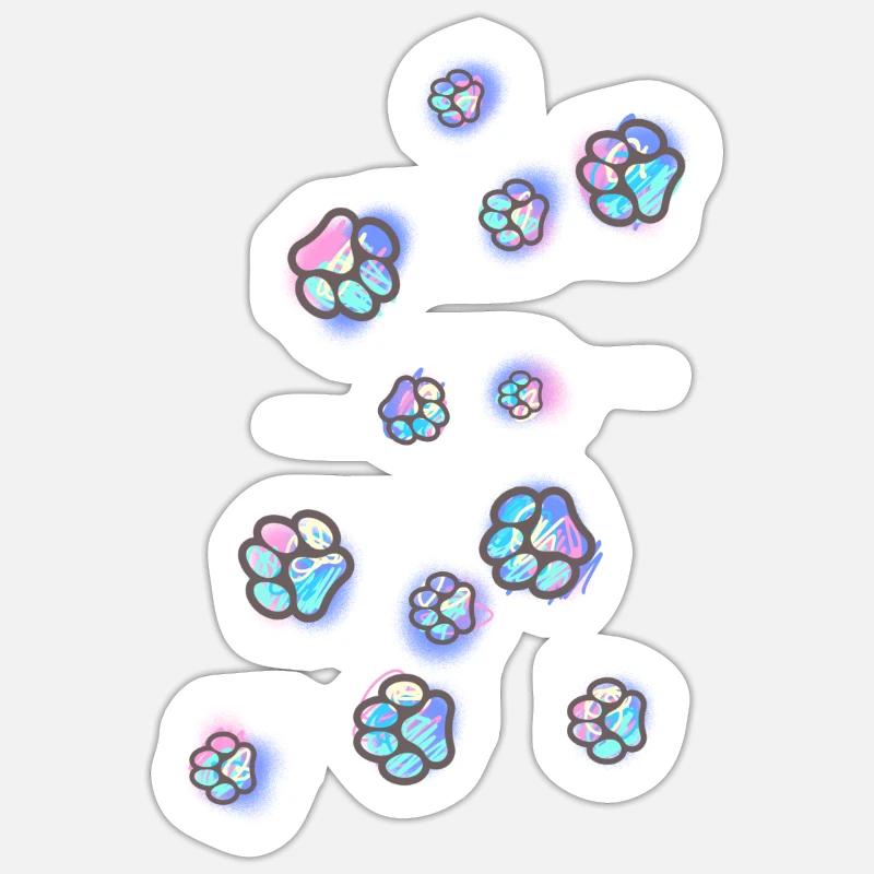 Sticker størrelse S (10 x 10 cm) - 