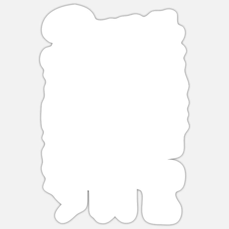Belle idée cadeau design pour papa bricoleur - Sticker taille S (10 x 10 cm) - blanc mat