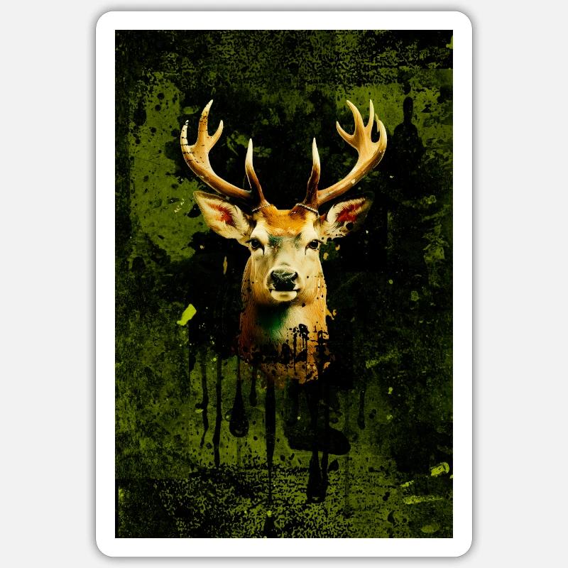 Sticker Größe S (10 x 10 cm) - 