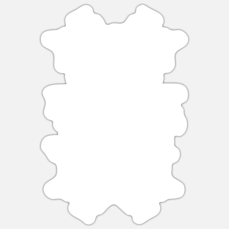 Joris - Sticker size S (10 x 10 cm) - white matte
