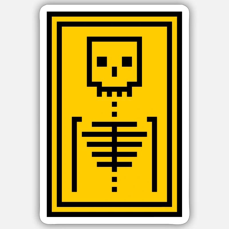 Os Sticker taille S (10 x 10 cm)