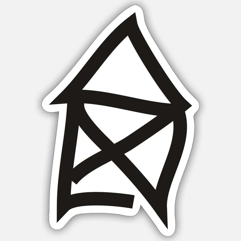 Maison de Saint-Nicolas 2 Sticker taille S (10 x 10 cm)