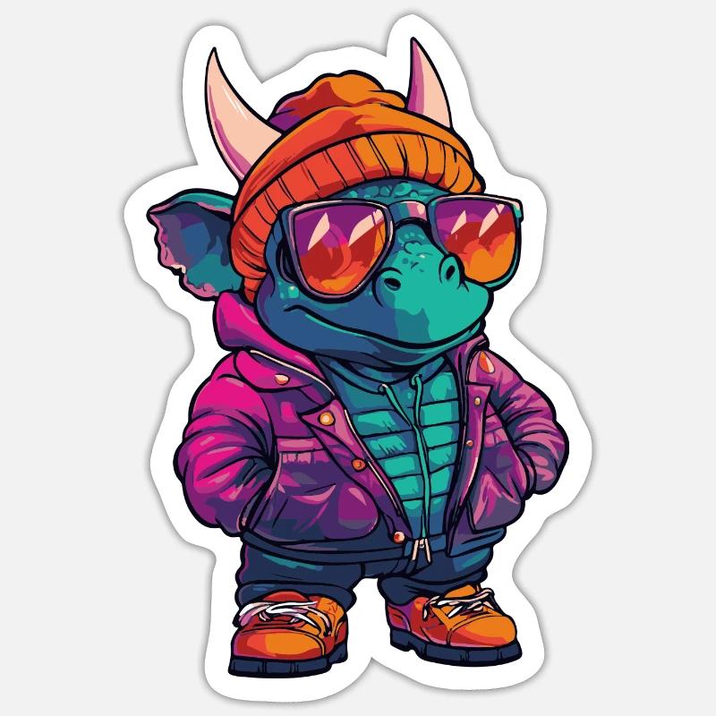 Sticker Größe S (10 x 10 cm) -