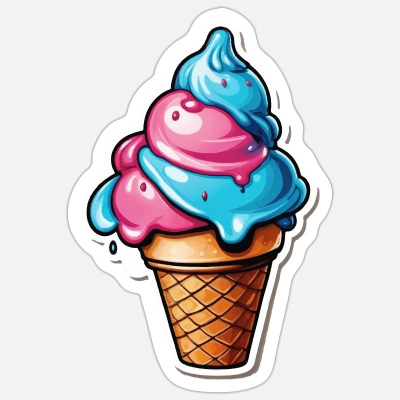 Eis Sticker size S (10 x 10 cm)