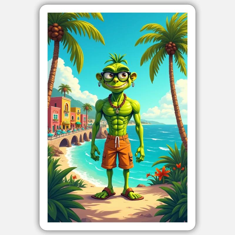 Sticker taille S (10 x 10 cm) - 