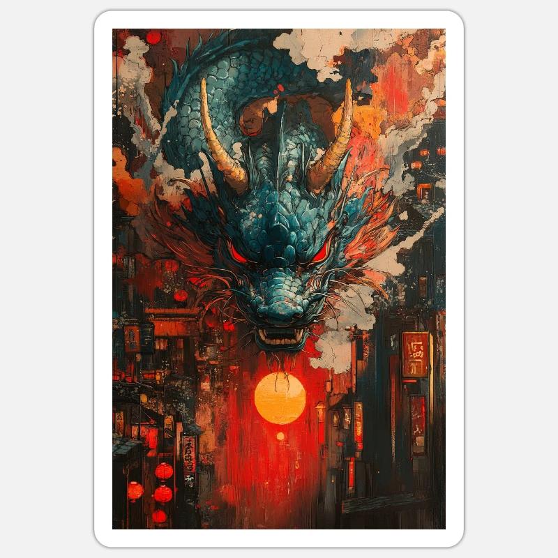 Type V - 11 Sticker taille S (10 x 10 cm)