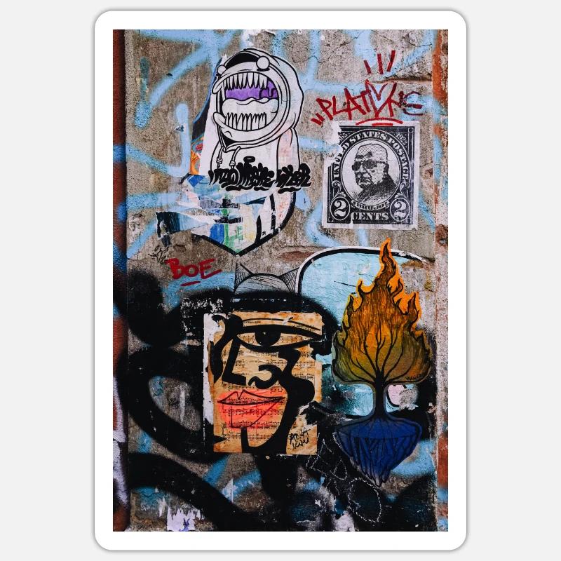Sticker Größe S (10 x 10 cm) - 