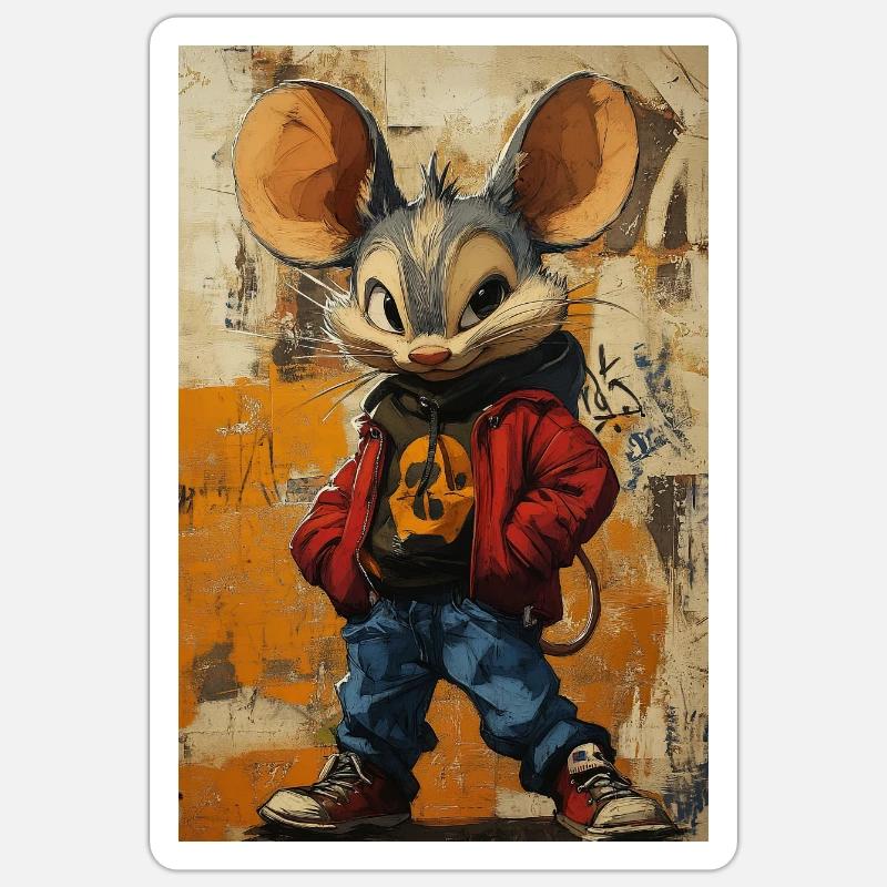 Sticker Größe S (10 x 10 cm) -