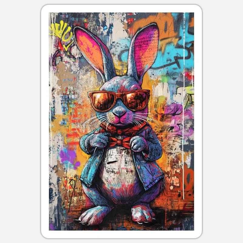 Sticker Größe S (10 x 10 cm) - 