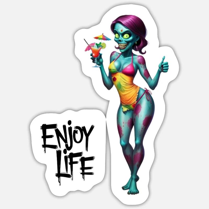 Sticker Größe S (10 x 10 cm) - 