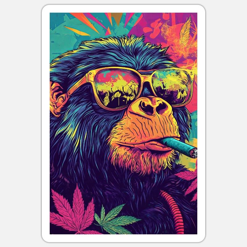 Sticker Größe S (10 x 10 cm) -