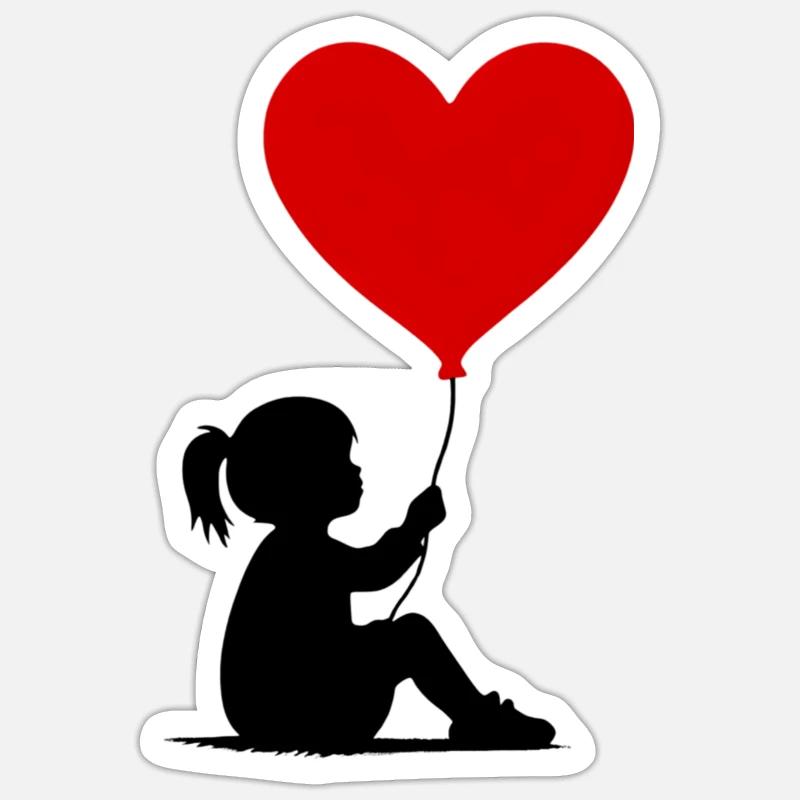 Sticker Größe S (10 x 10 cm) - 