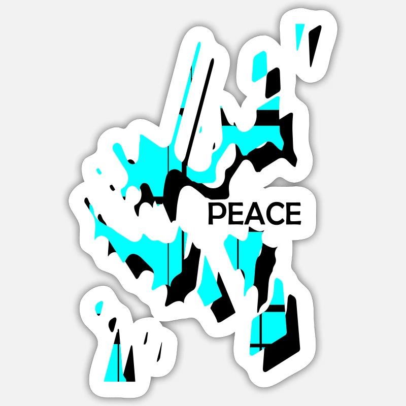 Sticker Größe S (10 x 10 cm) - 