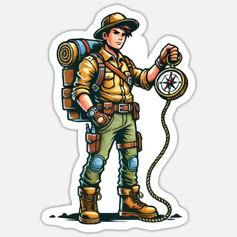 Sticker taille S (10 x 10 cm) - 