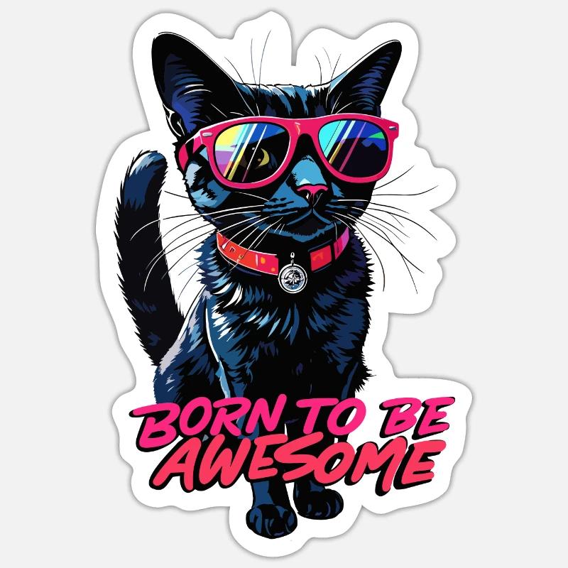 Sticker taille S (10 x 10 cm) - 