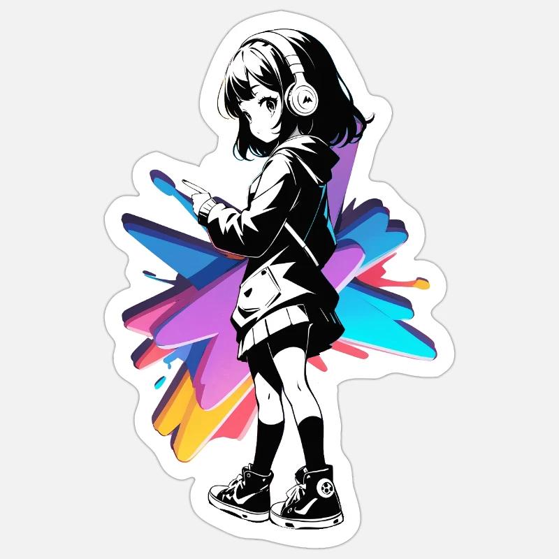 Sticker taille S (10 x 10 cm) - 