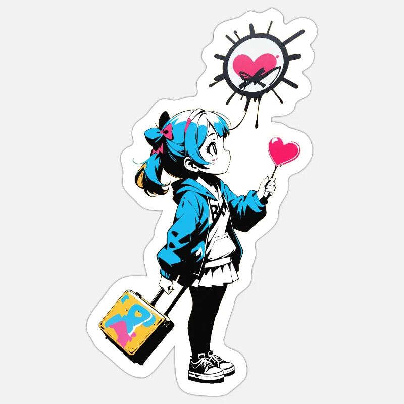 Sticker taille S (10 x 10 cm) - 
