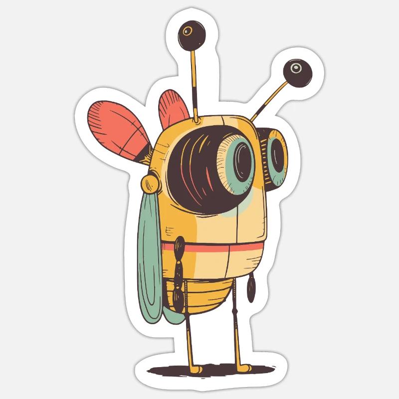 Grasshopper Sticker size S (10 x 10 cm)