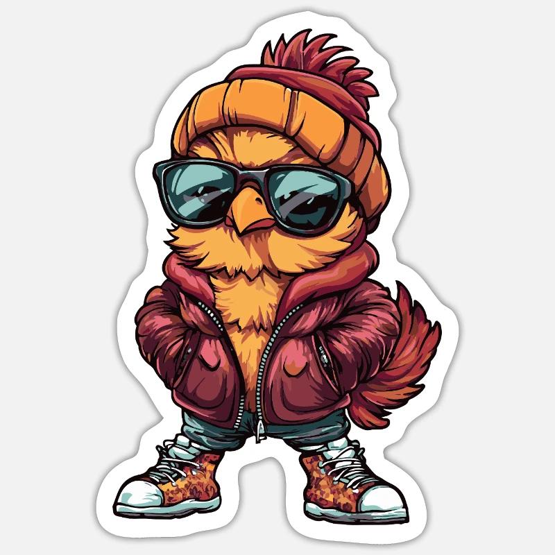 Sticker taille S (10 x 10 cm) - 