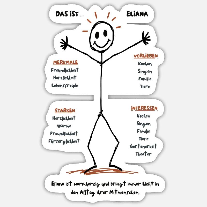 Sticker Größe S (10 x 10 cm) - 