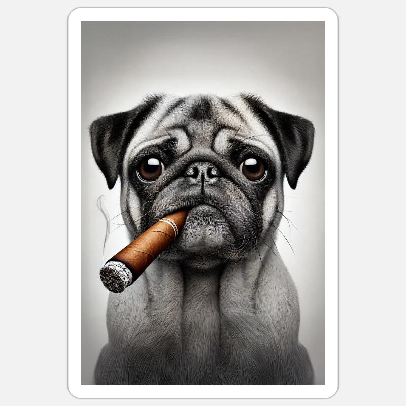 Sticker taille S (10 x 10 cm) - 