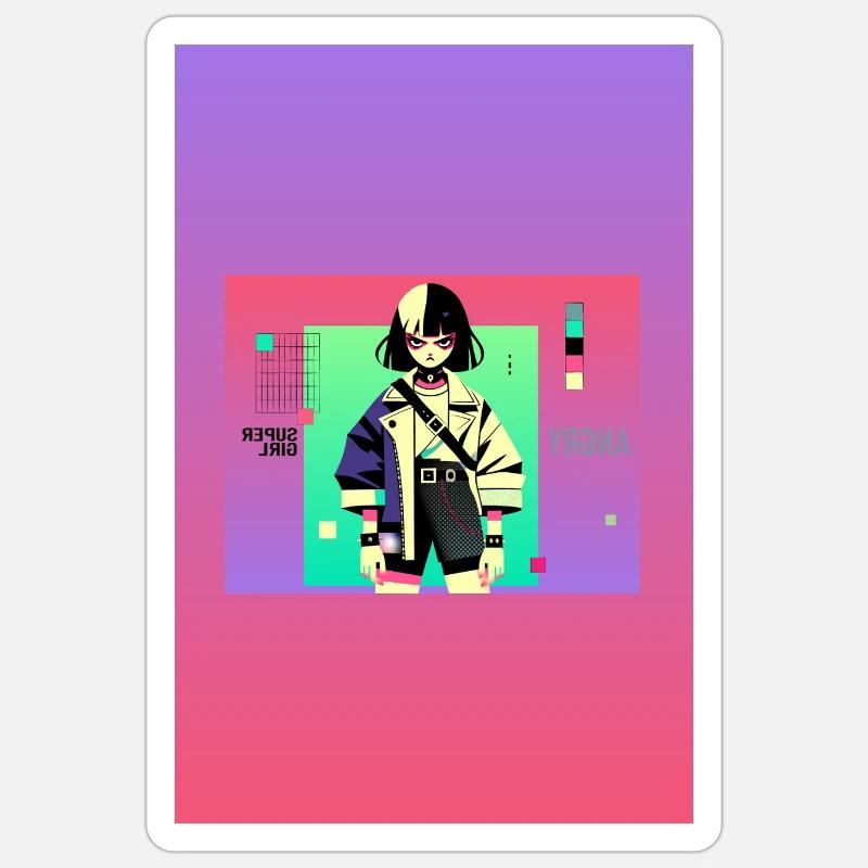 Sticker taille S (10 x 10 cm) - 