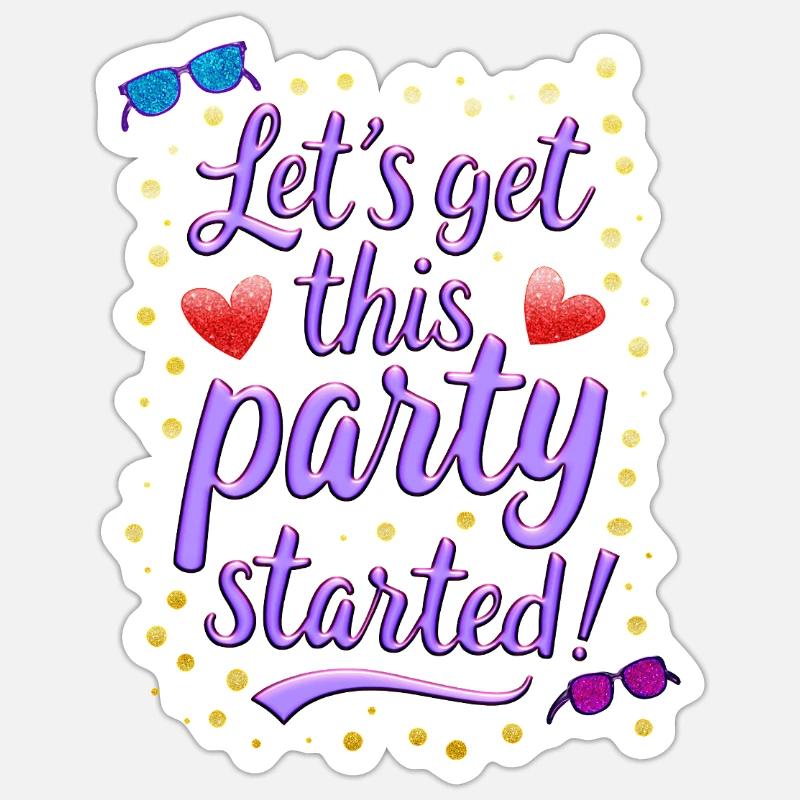 Sticker size S (10 x 10 cm) - 