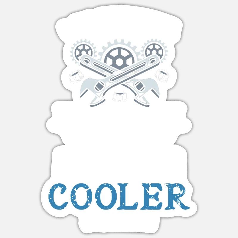 Mechanical Engineer Sticker size S (10 x 10 cm)