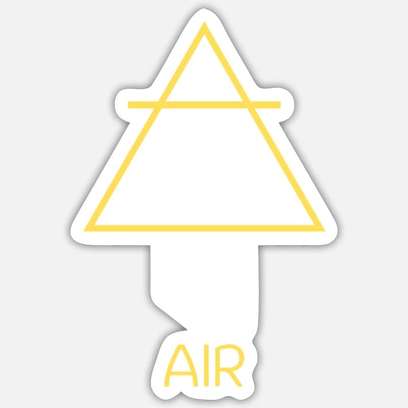 Élément De L'Air Sticker taille S (10 x 10 cm)
