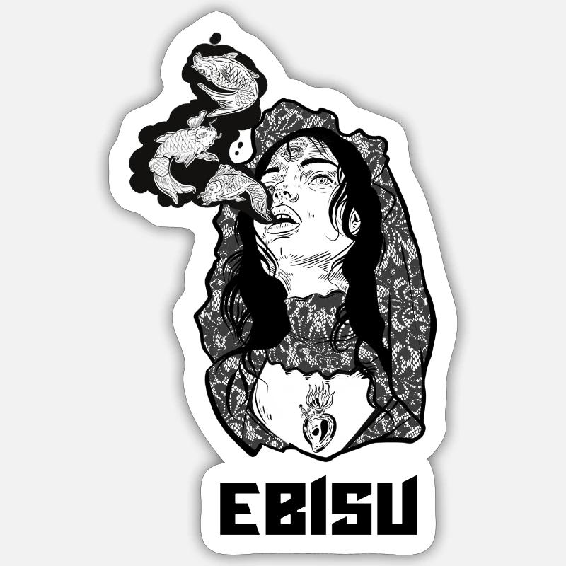 Bride Sticker size S (10 x 10 cm)