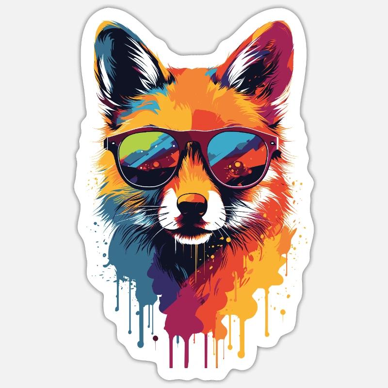 Sticker Größe S (10 x 10 cm) - 