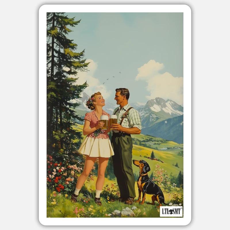 Sticker Größe S (10 x 10 cm) - 