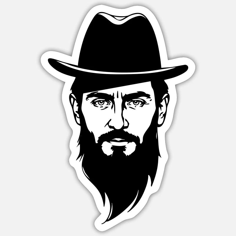 Dudajew - Sticker Größe S (10 x 10 cm) - Mattweiß