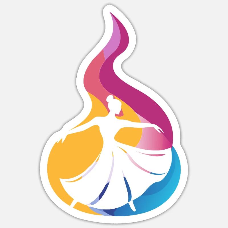 Sticker taille S (10 x 10 cm) - 