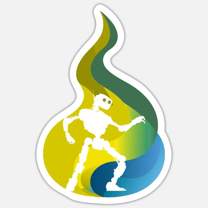 Sticker Größe S (10 x 10 cm) - 