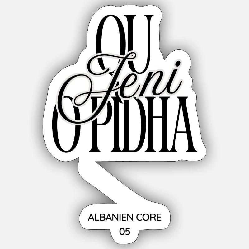 QU JENI O PIDHA Sticker Größe S (10 x 10 cm)