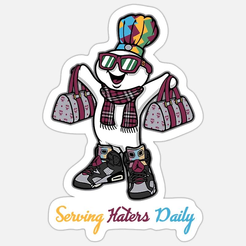 Sticker Größe S (10 x 10 cm) - 