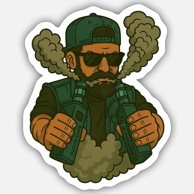 Sticker Größe S (10 x 10 cm) - 