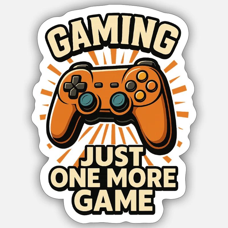 Le Jeu Continue Sticker taille S (10 x 10 cm)