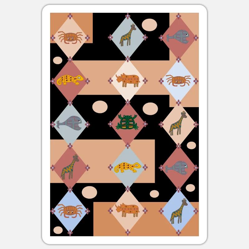 Sticker taille S (10 x 10 cm) - 