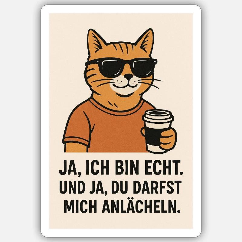 Sticker Größe S (10 x 10 cm) -