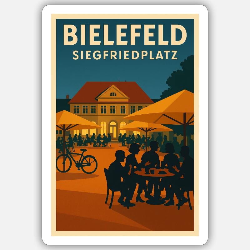 Sticker Größe S (10 x 10 cm) - 