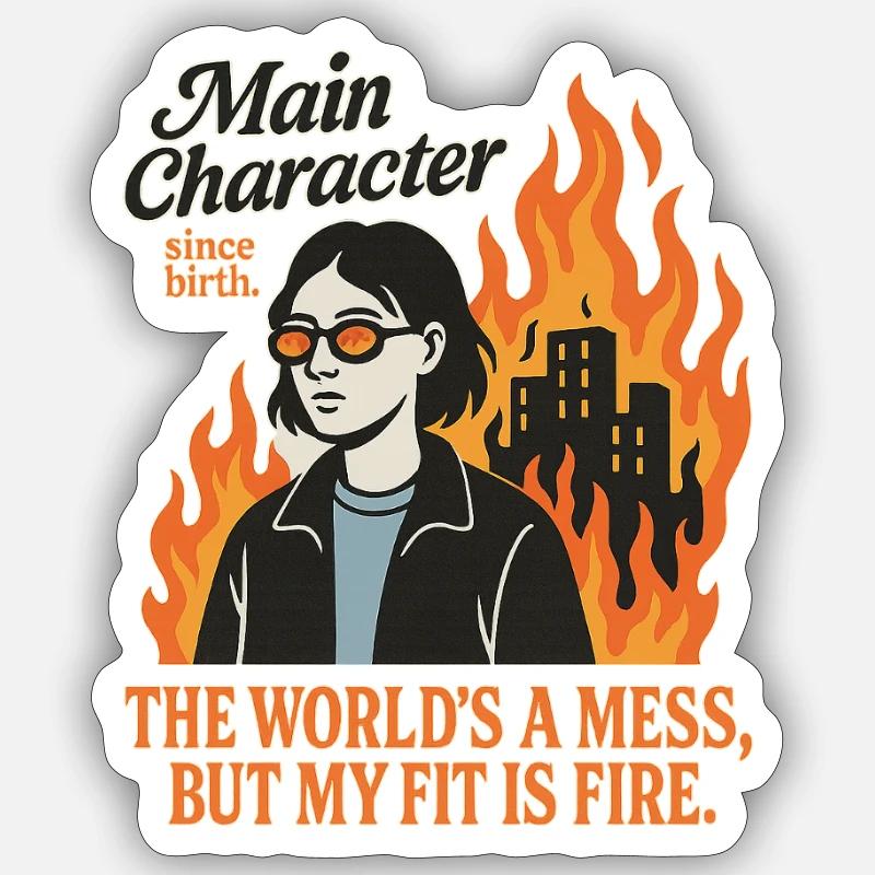 Sticker taille S (10 x 10 cm) - 