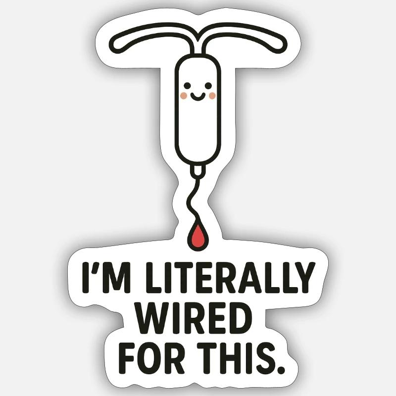 Câblé pour cela – Conception en spirale Sticker taille S (10 x 10 cm)