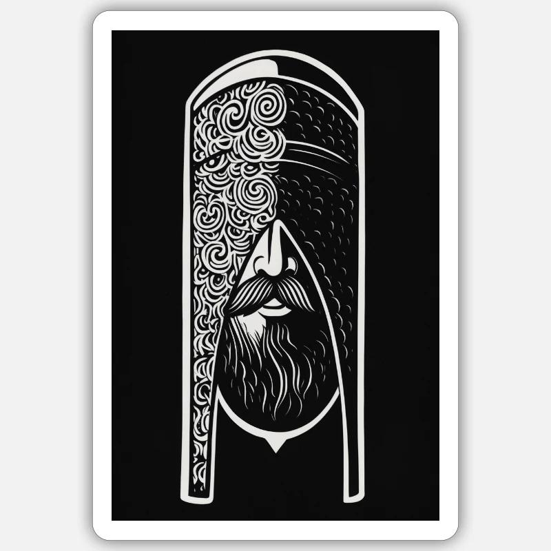 Sticker taille S (10 x 10 cm) - 