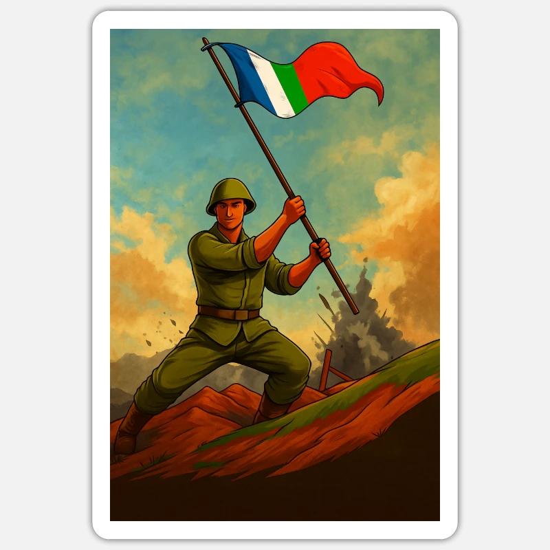 FIRST GENERATION MOLUCCANS Sticker size S (10 x 10 cm)